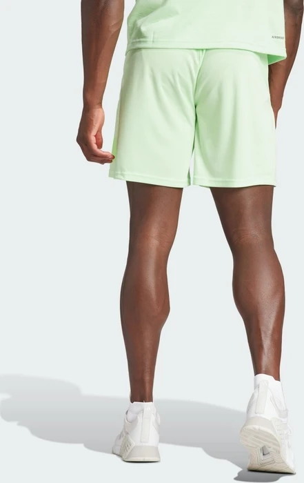 adidas Train Essentials Logo Training Trainingshose kurz semi green spark/green spark (Herren)