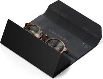 Satechi Vegan-Leather FindAll Glasses Case schwarz
