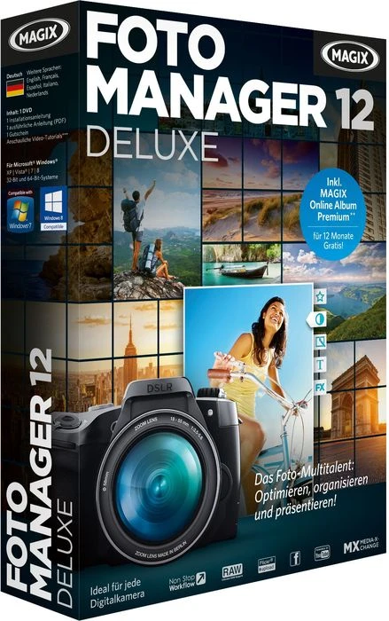 Magix Foto Manager 12 Deluxe, ESD (deutsch) (PC)