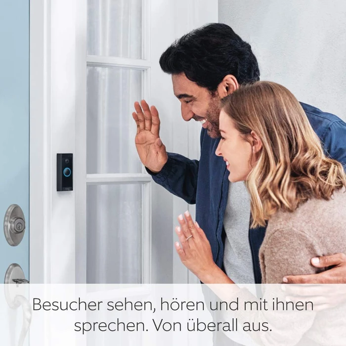 Ring Wired Video Doorbell schwarz, Video-Türklingel