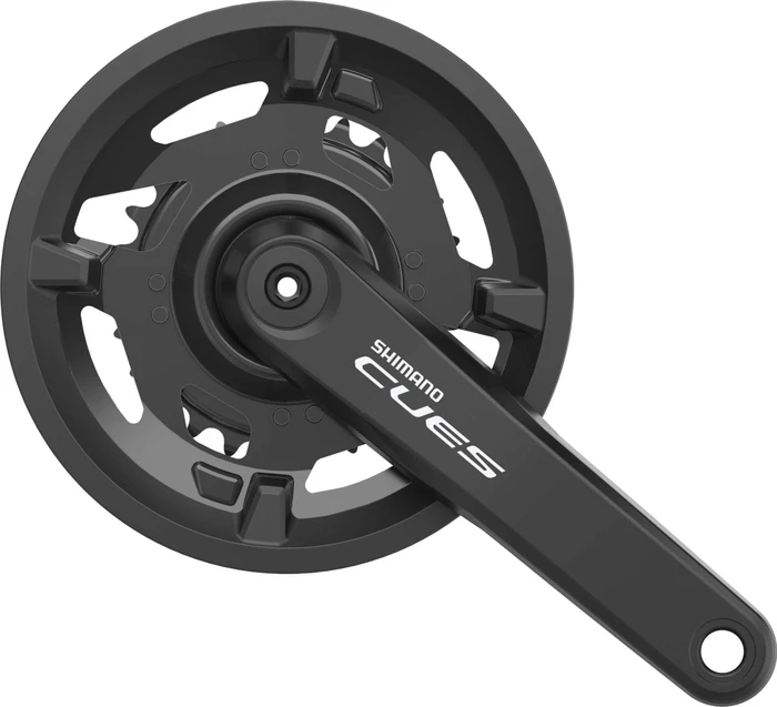 Shimano CUES FC-U4000-2 mit Kettenschutz 40/26 Zähne Kurbelgarnitur 170mm (EFCU40002C06C)