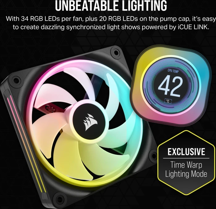 Corsair iCUE LINK H100i LCD RGB