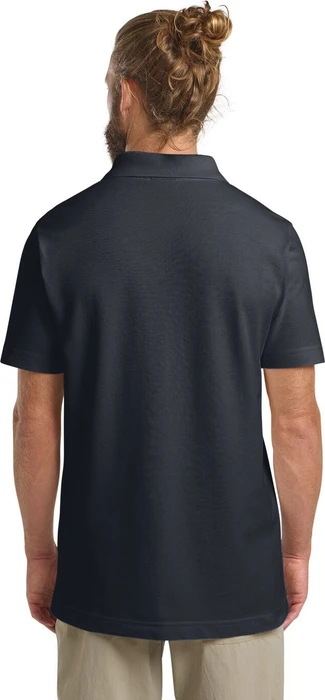 Jack Wolfskin Essential Poloshirt kurzarm dark navy (Herren)