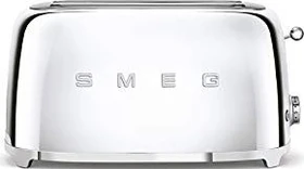 Smeg TSF02SSEU Langschlitz-Toaster chrom