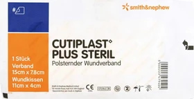 Cutiplast Plus Steril, 7.8 x 15cm, 1 Stück