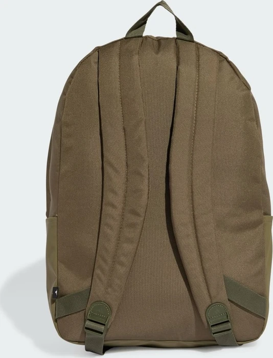adidas Classic 3-Streifen Logo Rucksack olive strata/black