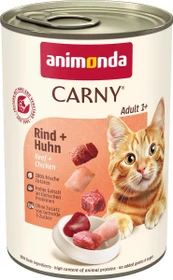 animonda Carny Rind und Huhn, 9.60kg (24x 400g)