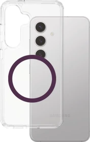PanzerGlass Care Flagship Case Urban Combat Magnetic Qi für Samsung Galaxy S25 transparent/violett