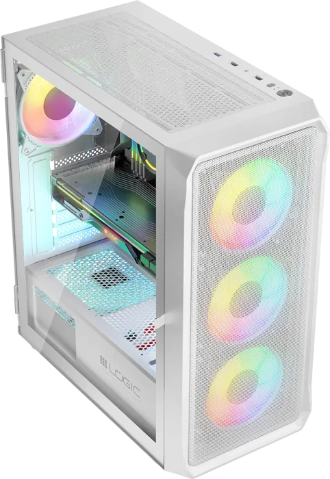 Logic Concept Portos ARGB Midi White, Glasfenster