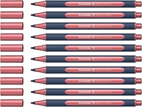 Schneider Paint-It 050 Metallic Tintenroller (Mine) vintage rot, 10er-Pack