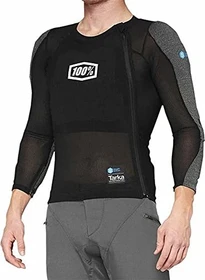 100% Tarka Shirt langarm Protektor schwarz