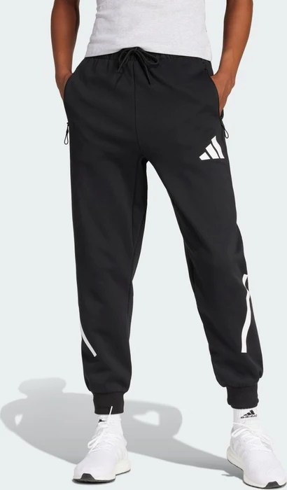 adidas Z.N.E. Trainingshose lang schwarz/weiß (Damen)