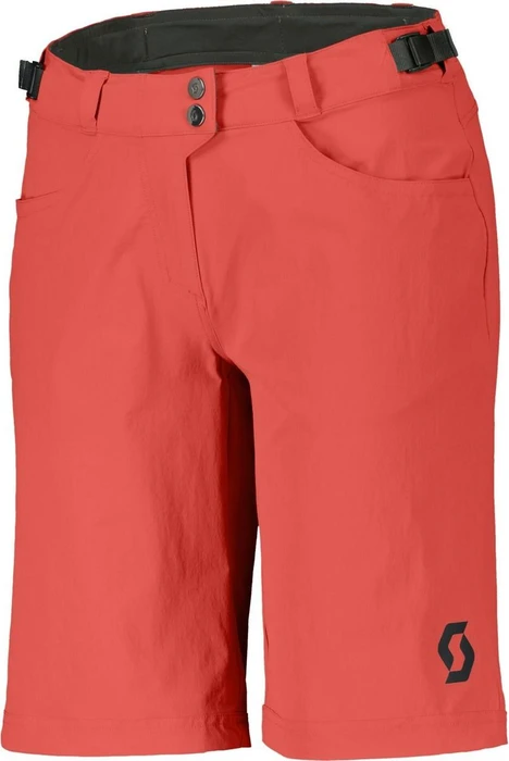 Scott Trail Flow Fahrradhose kurz chamois orange (Damen)