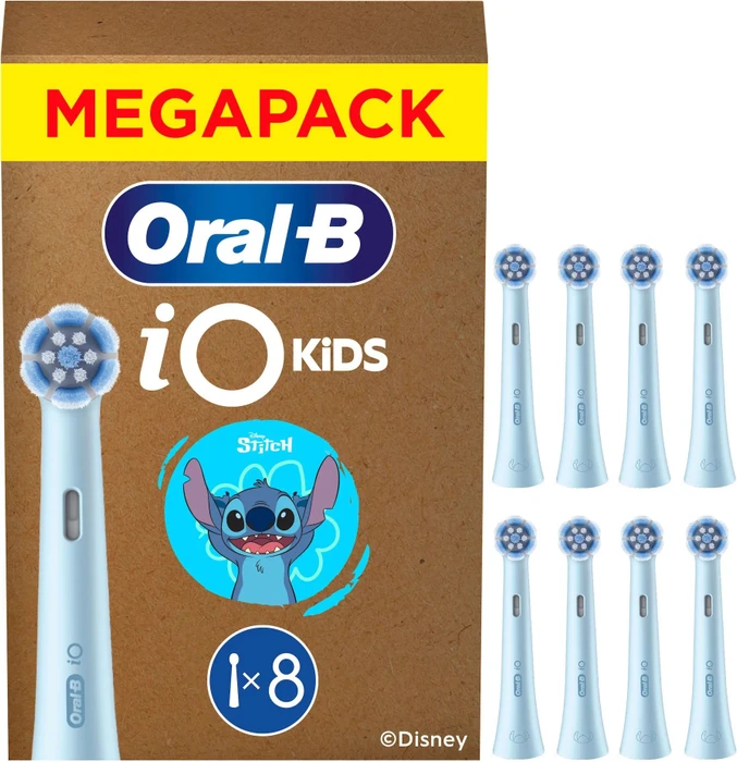 Oral-B iO Kids Stitch Ersatzbürste, 8 Stück