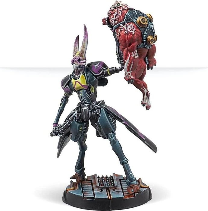 Corvus Belli Infinity - Yu Jing - Freelance Operator Samsa (Plasma Rifle)