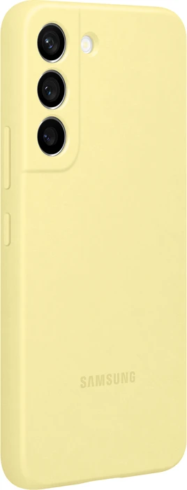 Samsung Silicone Cover für Galaxy S22 Butter Yellow