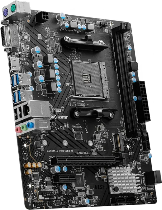 MSI B450M-A Pro MAX II (AMD AM4)