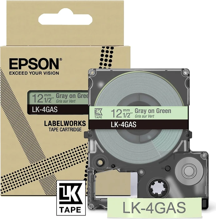 Epson Beschriftungsband 12mm metallic