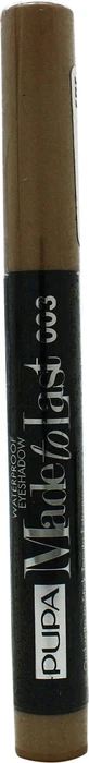 Pupa Milano Made To Last Waterproof Eye Shadow 003 nude gold, 1.4g