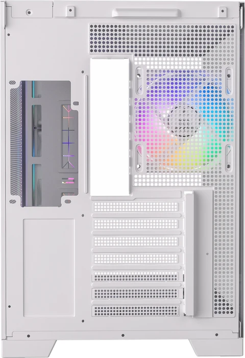 Silentware View A-RGB White, Glasfenster