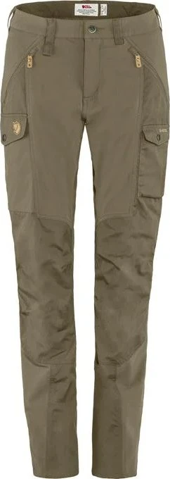 Fjällräven Nikka Curved Hose lang light olive (Damen)