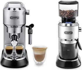 DeLonghi EC 685.M Dedica + Kaffeemühle KG521.M Barista Bundle