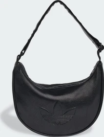 adidas Adicolor Metallic-PU Half Moon Schultertasche schwarz