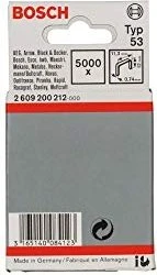 Bosch Professional Typ 53 Tacker-Klammern, 11.4x12mm, 5000 Stück