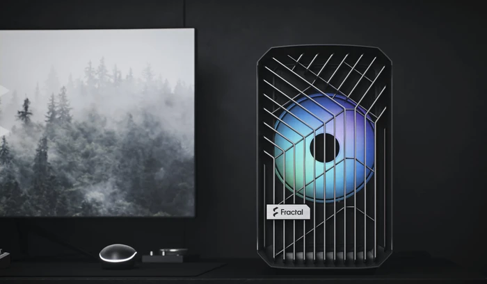 Fractal Design Torrent Nano White TG Clear Tint, Glasfenster, Mini-ITX