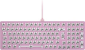 Glorious GMMK 2, Barebone Tastatur, Full Size 96%, rosa, ISO