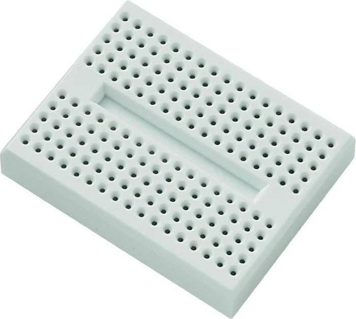 Breadboard, Polzahl 170, 46x36mm, weiß, 1er-Pack