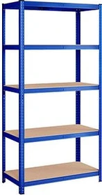 Songmics Schwerlastregal 100x200x50cm blau