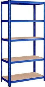 Songmics Schwerlastregal 100x200x50cm blau