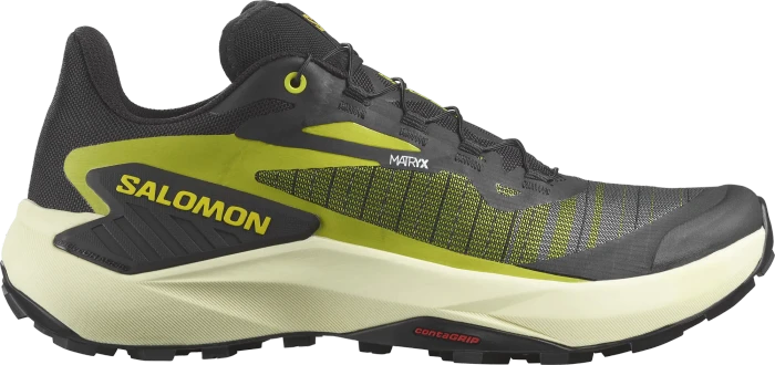 Salomon Genesis black/sulphur spring/transparent yellow (Herren)