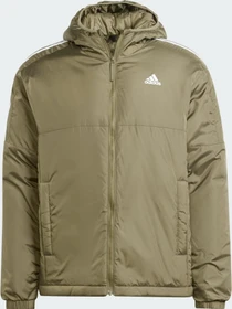 adidas Essentials Insulated Hooded Jacke olive strata (Herren)