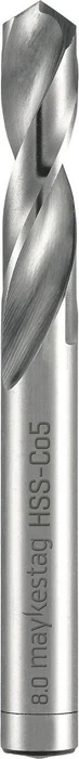 Ruko DIN1897 TypN HSSE-Co5 kurz Spiralbohrer, 10x43x89mm, 10 Stück