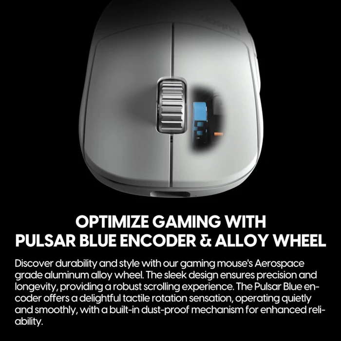Pulsar Gaming Gears X2A eS Wireless weiß, USB