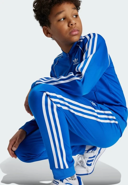 adidas Adicolor SST Trainingshose lang blau (Junior)