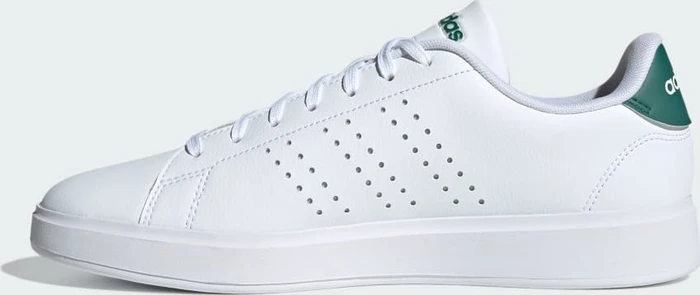 adidas Advantage 2.0 cloud white/core black/collegiate green