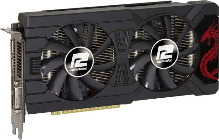 PowerColor Red Dragon Radeon RX 570, 4GB GDDR5, DVI, HDMI, 3x DP