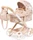 Bayer Design Kombi-Puppenwagen Xeo mit Tasche beige (17024AA)