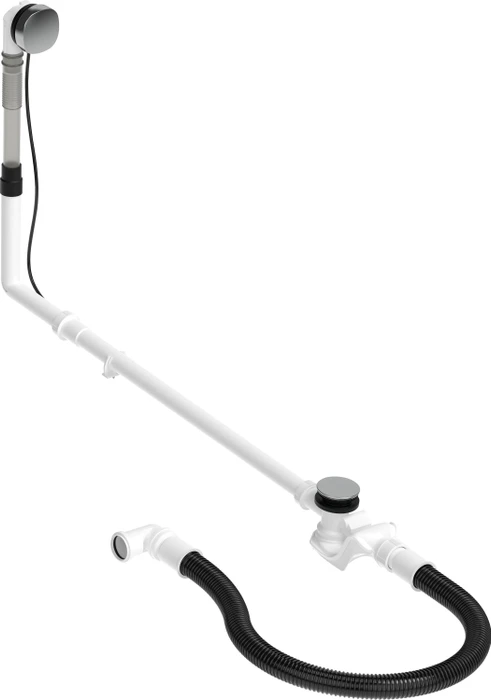 Duravit Universal Ab- und Überlaufgarnitur chrom
