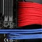 BitFenix Alchemy 24-Pin ATX Verlängerung 30cm, sleeved rot Vorschaubild