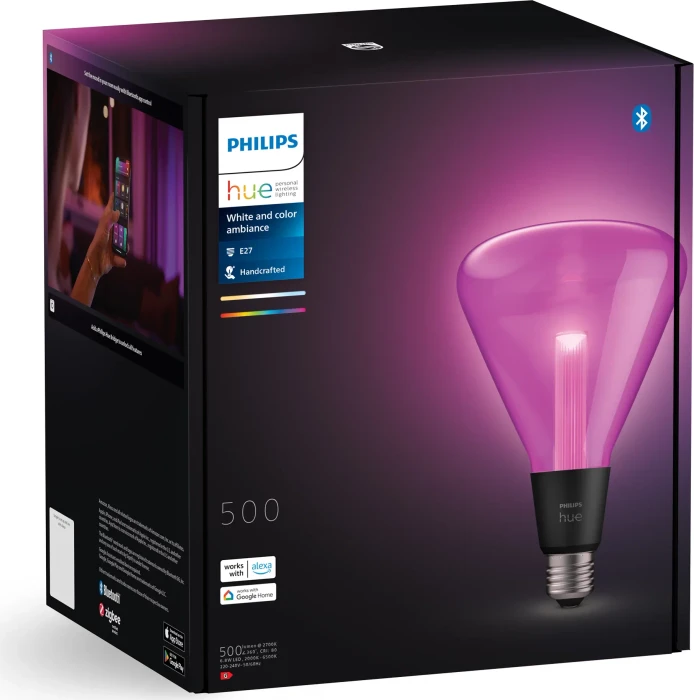 Philips Hue White and Color Ambiance Lightguide Triangle E27 6.8W