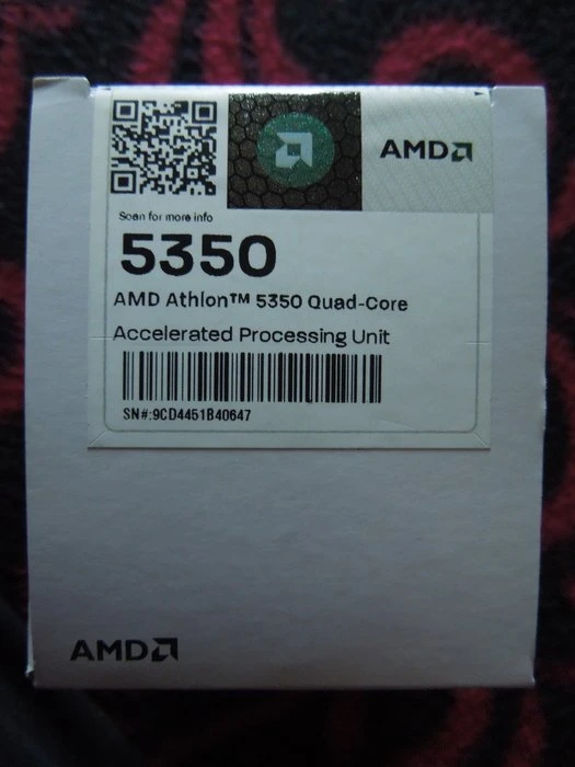 AMD Athlon 5370, 4C/4T, 2.20GHz, boxed