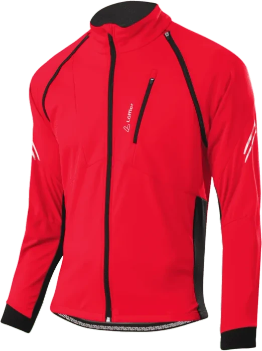 Löffler San Remo 2 Zip-Off WS Light Fahrradjacke rot (Herren)
