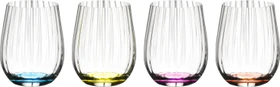 Riedel Tumbler Collection Optical Happy O Glas, 4 Stück