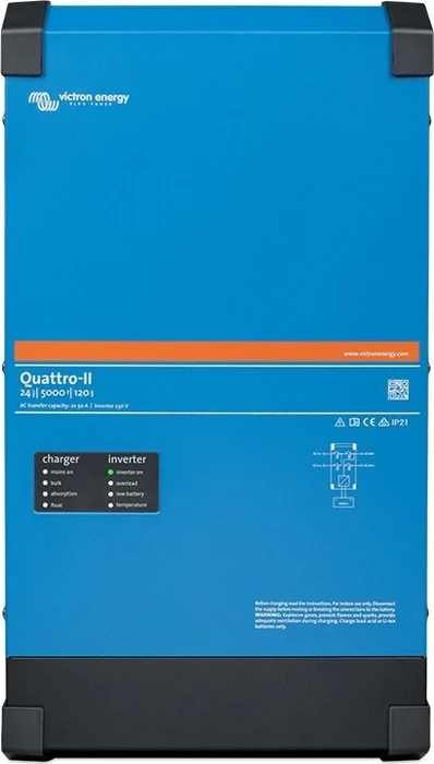 Victron Energy Quattro-II 24/5000/120-50/50 (230V Sinus)
