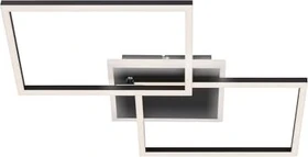 Briloner Frame LED Deckenleuchte 40W 50cm schwarz
