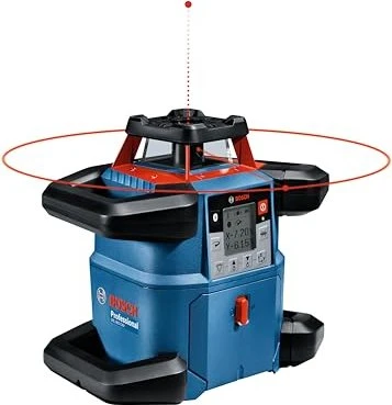 Bosch Professional GRL 600 CHV Akku-Rotationslaser inkl. Koffer + Akku 4.0Ah + Zubehör